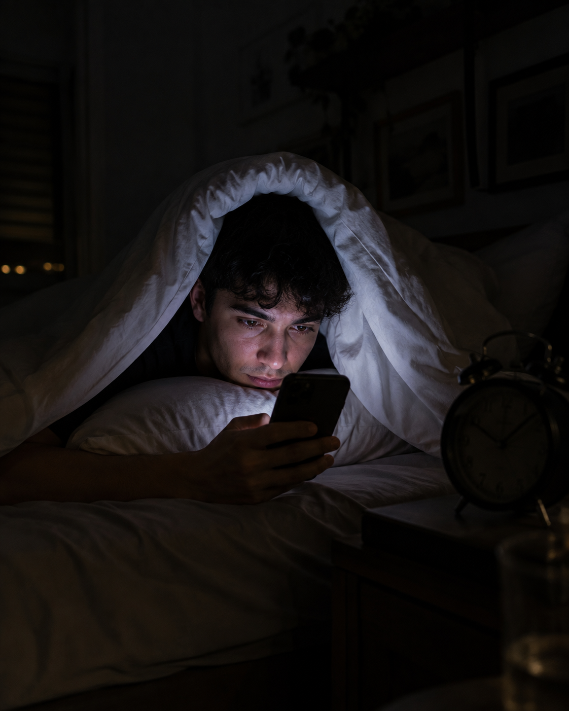 Procrastinação na hora de dormir